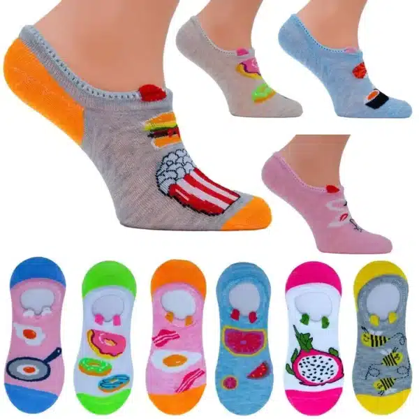 Mix Kolorowych Balerinek | 12 PAR