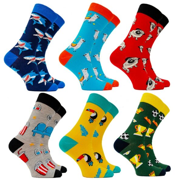 Zestaw Wesołych Skarpetosów | 6 PAR