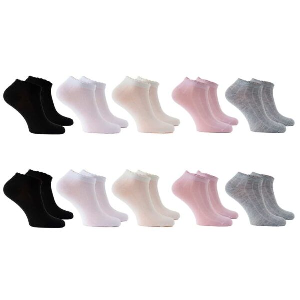 Zestaw Falbankowych Stopek | 10 PAR