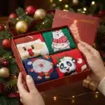 Damskie Pudełko Świąteczne | 4 PARY [35-41]