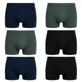 Zestaw Klasycznych Bokserek | MIX KOLOR – 6 SZTUK [M-3XL]