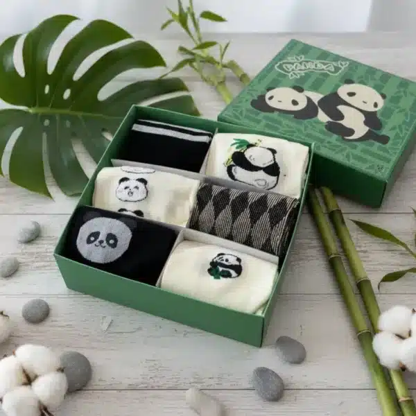 Damskie Pudełko Prezentowe | PANDA - 6 PAR