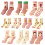 Zestaw Dziewczęcych Skarpet | 10 PAR [19-38]