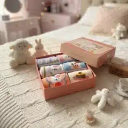 Dziecięce Pudełko Prezentowe | DLA DZIEWCZYNKI – 6 PAR [20-31]