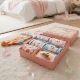 Dziecięce Pudełko Prezentowe | DLA DZIEWCZYNKI – 6 PAR [20-34]