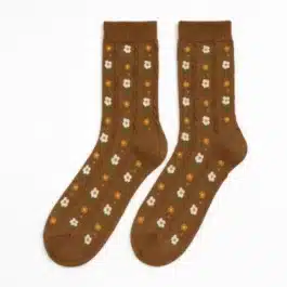 Damskie Pudełko Prezentowe | BRĄZOWE – 6 PAR [35-41]