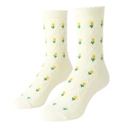 Damskie Pudełko Prezentowe | ZIELONE – 6 PAR [35-41]