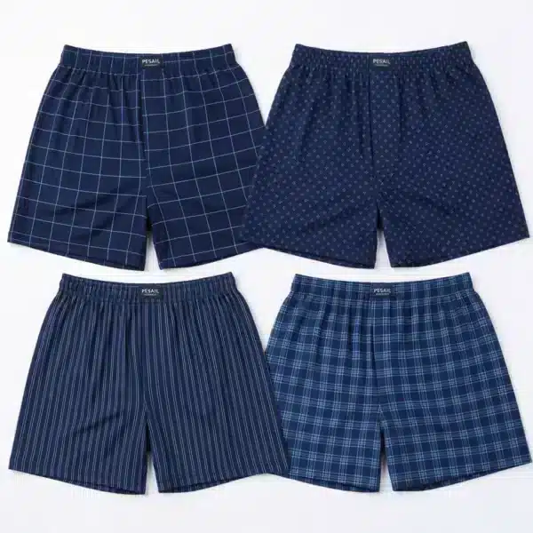 Zestaw Luźnych Bokserek | 4 SZTUKI