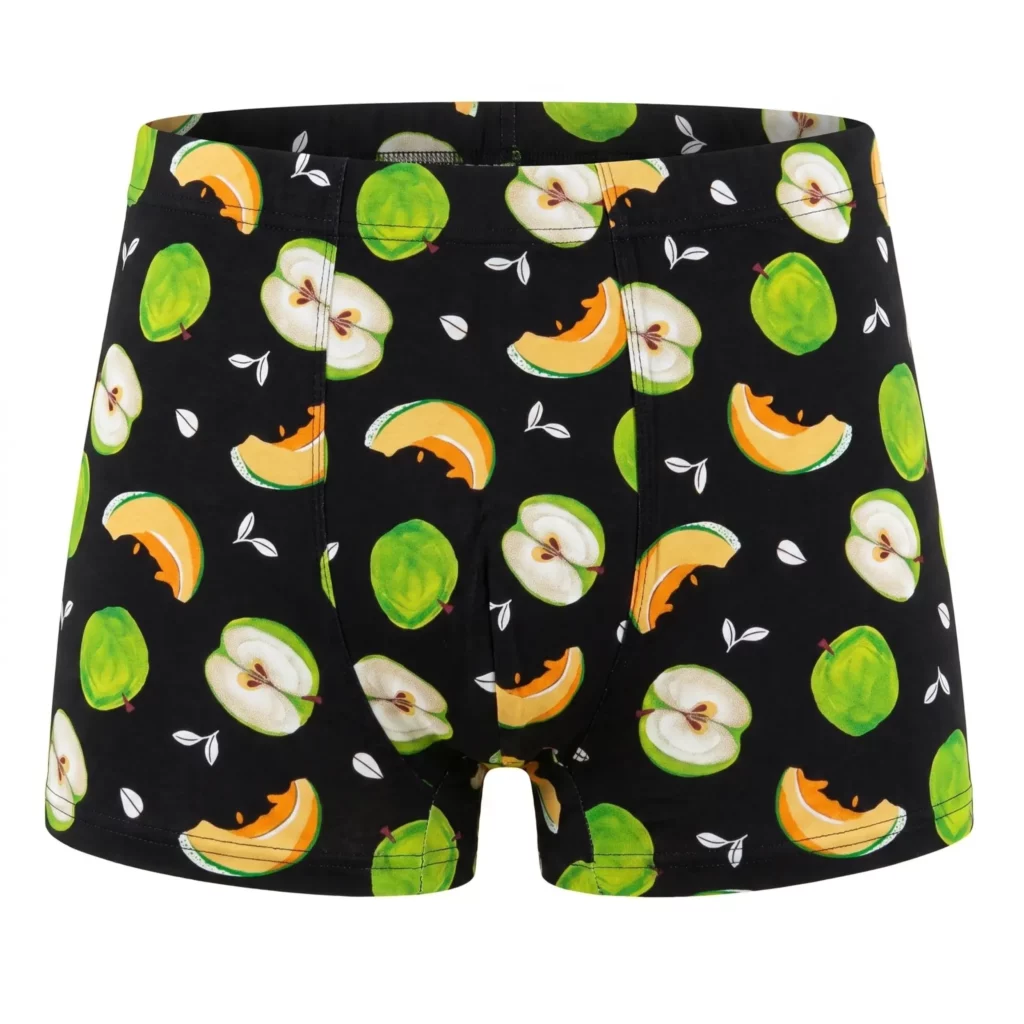 Bambusowe bokserki owocowe – jabłka i melon