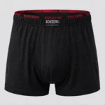 Czarne bambusowe bokserki męskie w rozmiarach 4XL-7XL
