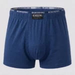 Granatowe bambusowe bokserki męskie w rozmiarach 4XL-7XL